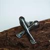 Unique Finger Rings Party Accessories Leg Geometric Knuckles Statement Rings Alloy Texture For Matching Fashion Outfits