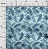 oneOone Cotton Flex Aqua Blue Fabric Ocean Underwater Life Quilting Supplies Print Sewing Fabric By The Yard 40 Inch