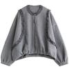 long sleeve Plus size Cotton jaket causal loose spring autumn women Jacket Coat