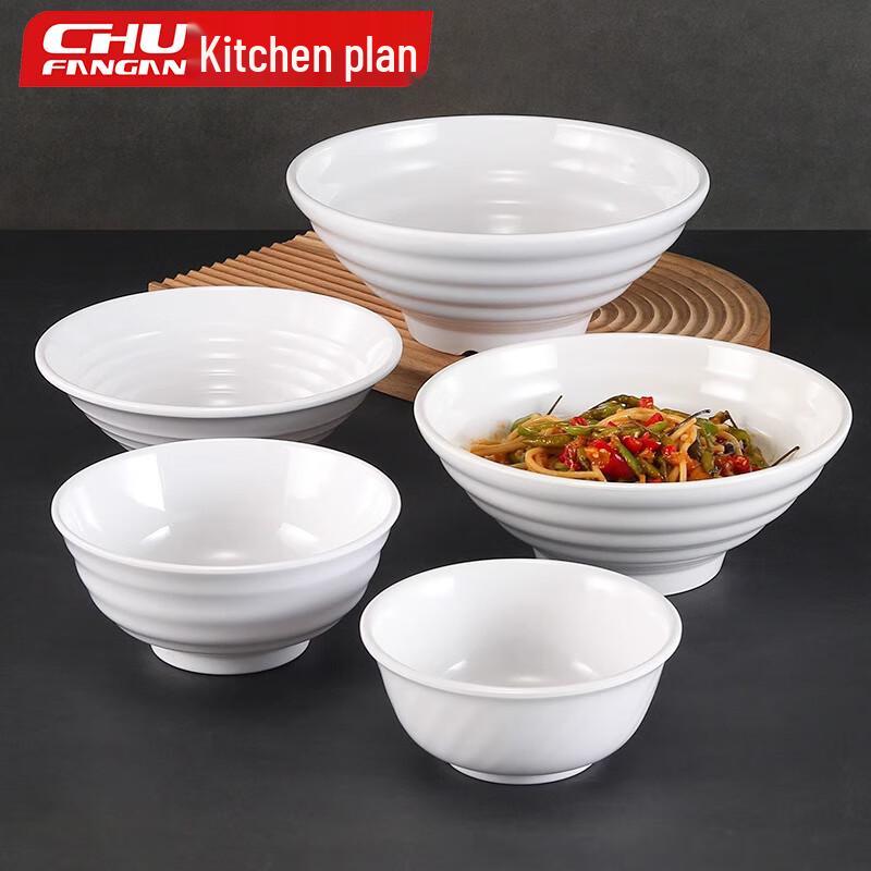 Коммерческие меламиновые суповые тарелки, устойчивые к падению 7 inch