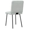 Dining Room Chairs 6 Pcs Light Grey Velvet