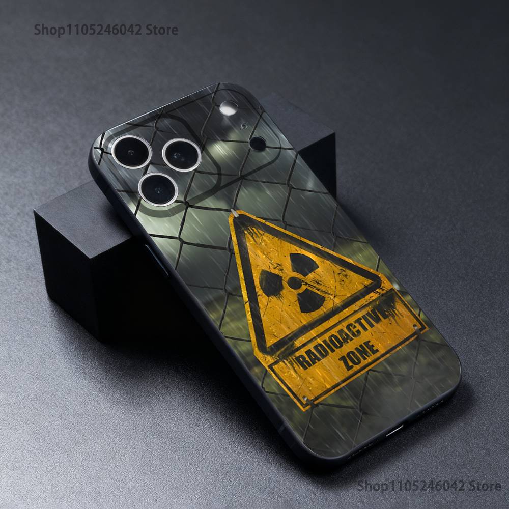 

B-Biochemical C-Crisis Symbol Phone Case For iPhone 17,16,15,14,13,12,11,Pro,Max,Plus Black Soft Cover iPhone17promax