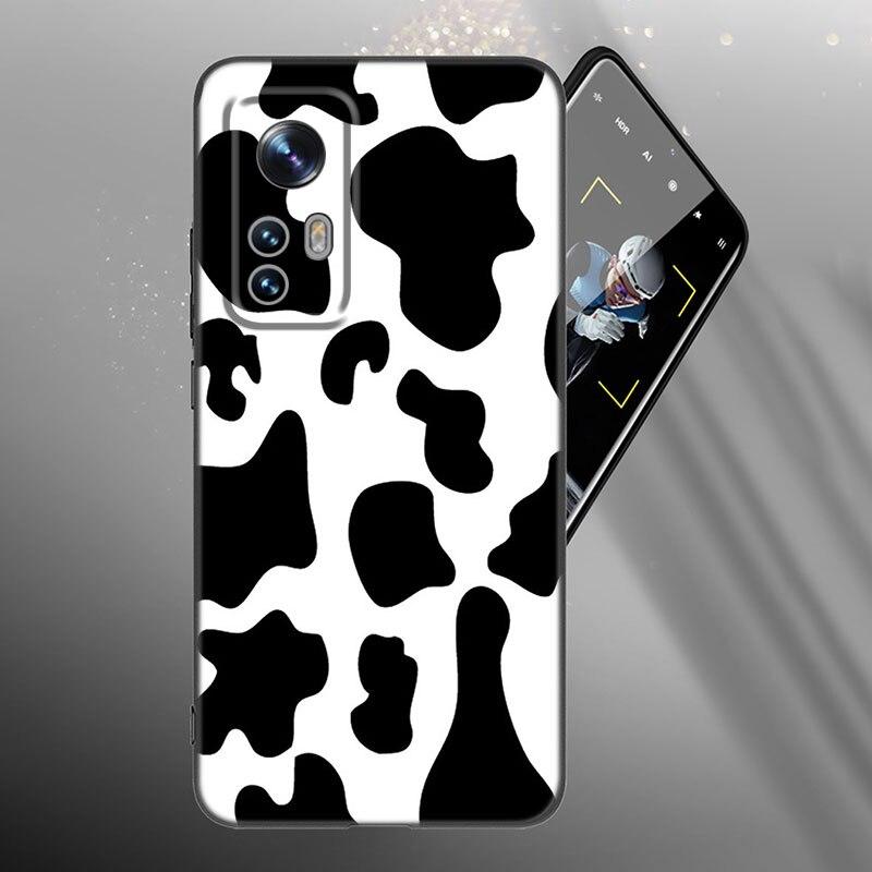 

Черный и белый далматинский корова зебра текстура чехол для Xiaomi Mi 10T 11i 11T Note 10 11 Lite NE POCO F3 M3 X3 GT NFC M4 X4 Pro 5G POCO M4 Pro 5G