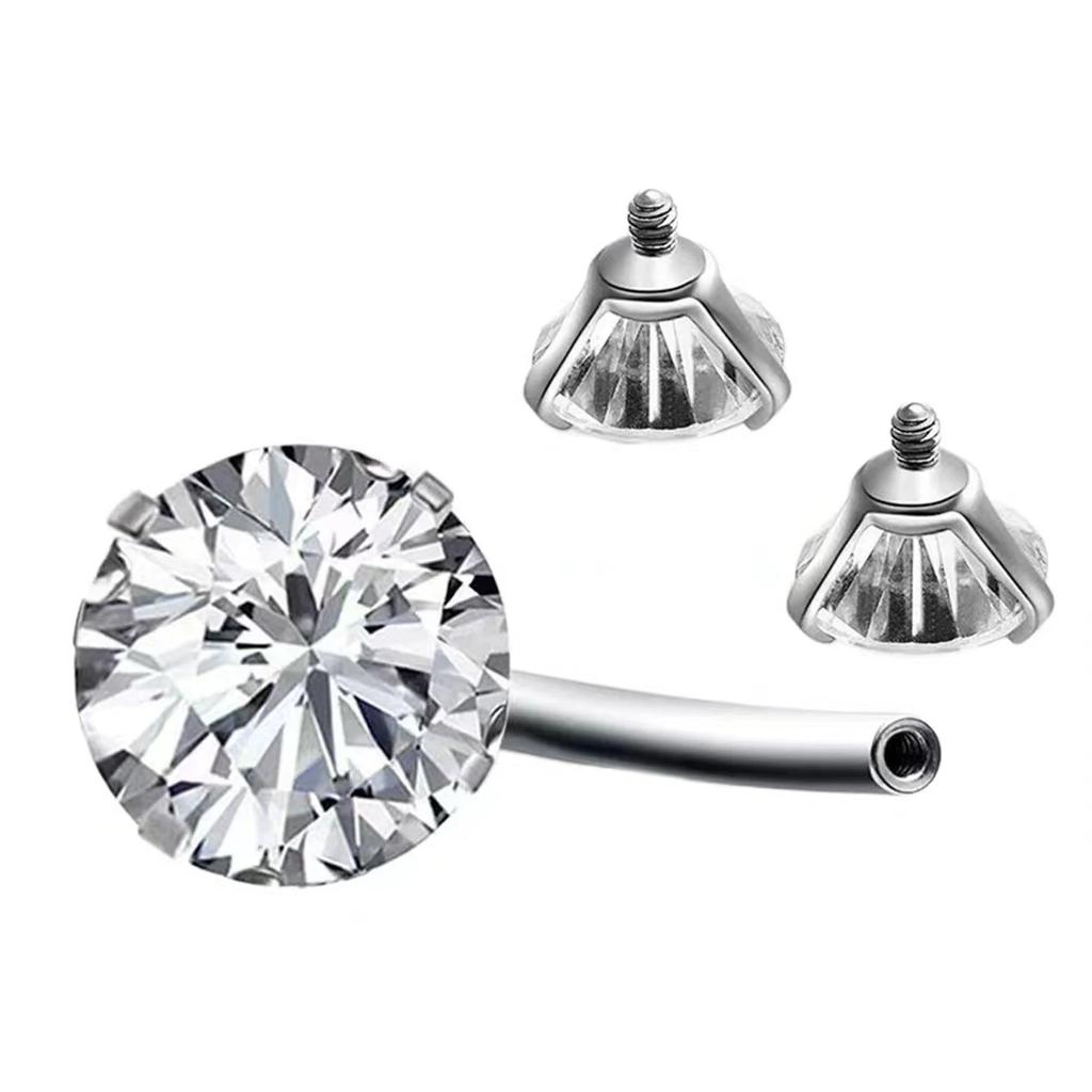 1PC 316L Surgical Steel Belly Button Rings Crystal Piercing Navel Piercing Earring Belly Piercing Sexy Body Jewelry Gift