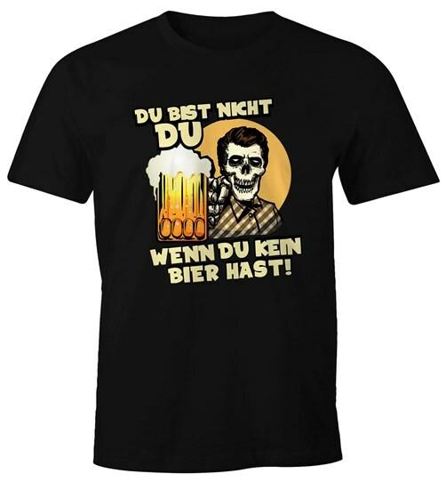Men's T-Shirt You're Not You If You Don't Have Beer Fun Shirt Saying Shirt-