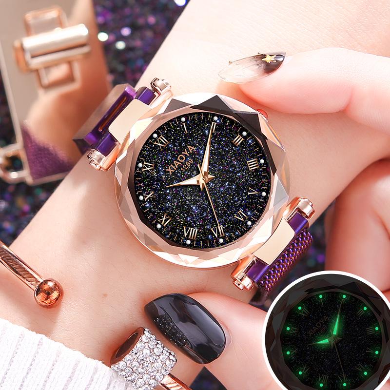 

Xiaoya Starry Sky Magnetic Student Watch - Trendy and Casual