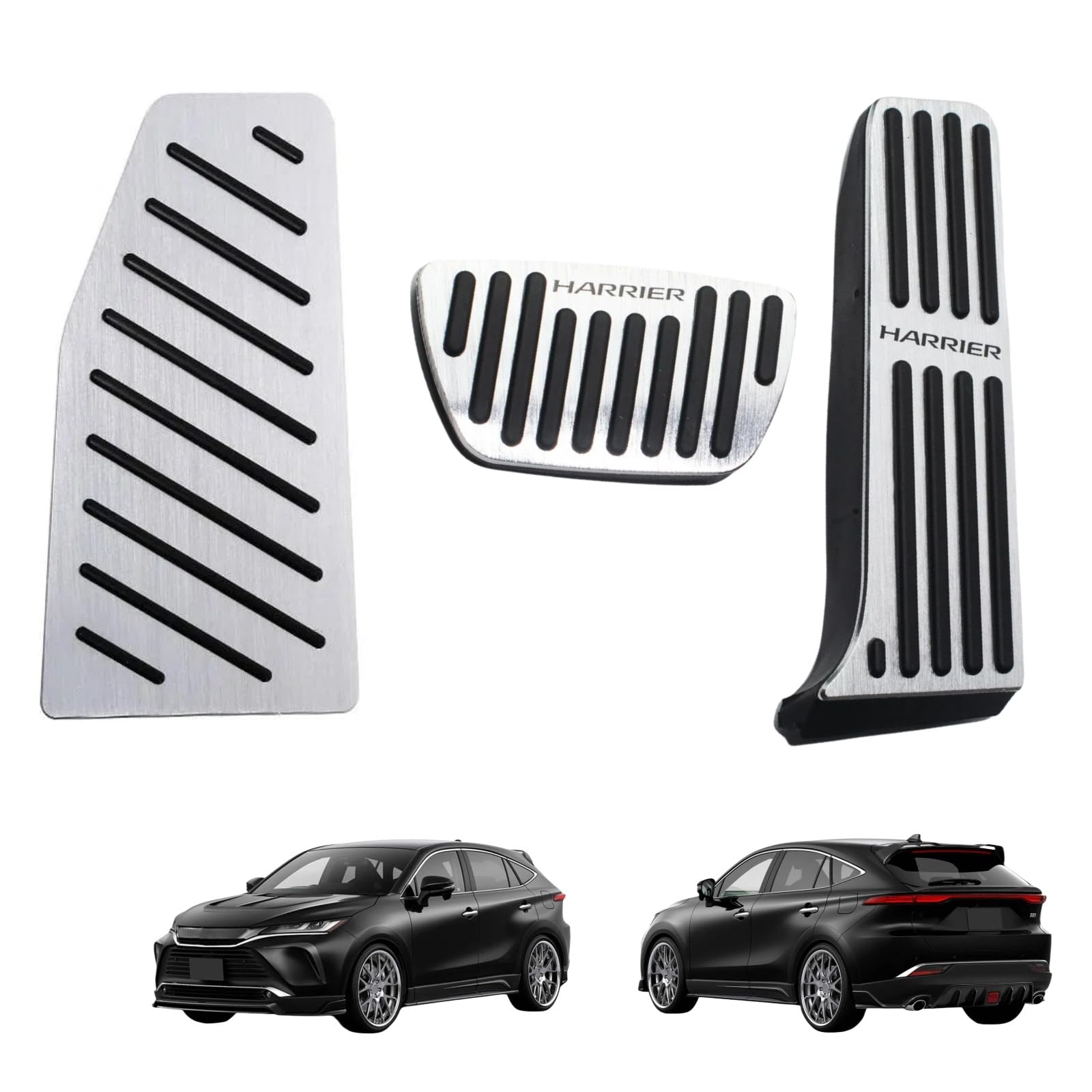

Improved New Harrier 80 Series Aluminum Accelerator Pedal and Brake Custom Interior Parts Uxi.Shop Vehicle-Specific Pedals, Pedal, Tool-Free