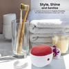 Nigf Automatic Denture Cleaning Case Portable Retainer Cleaner With Filter Effortlessly Clean Dentures