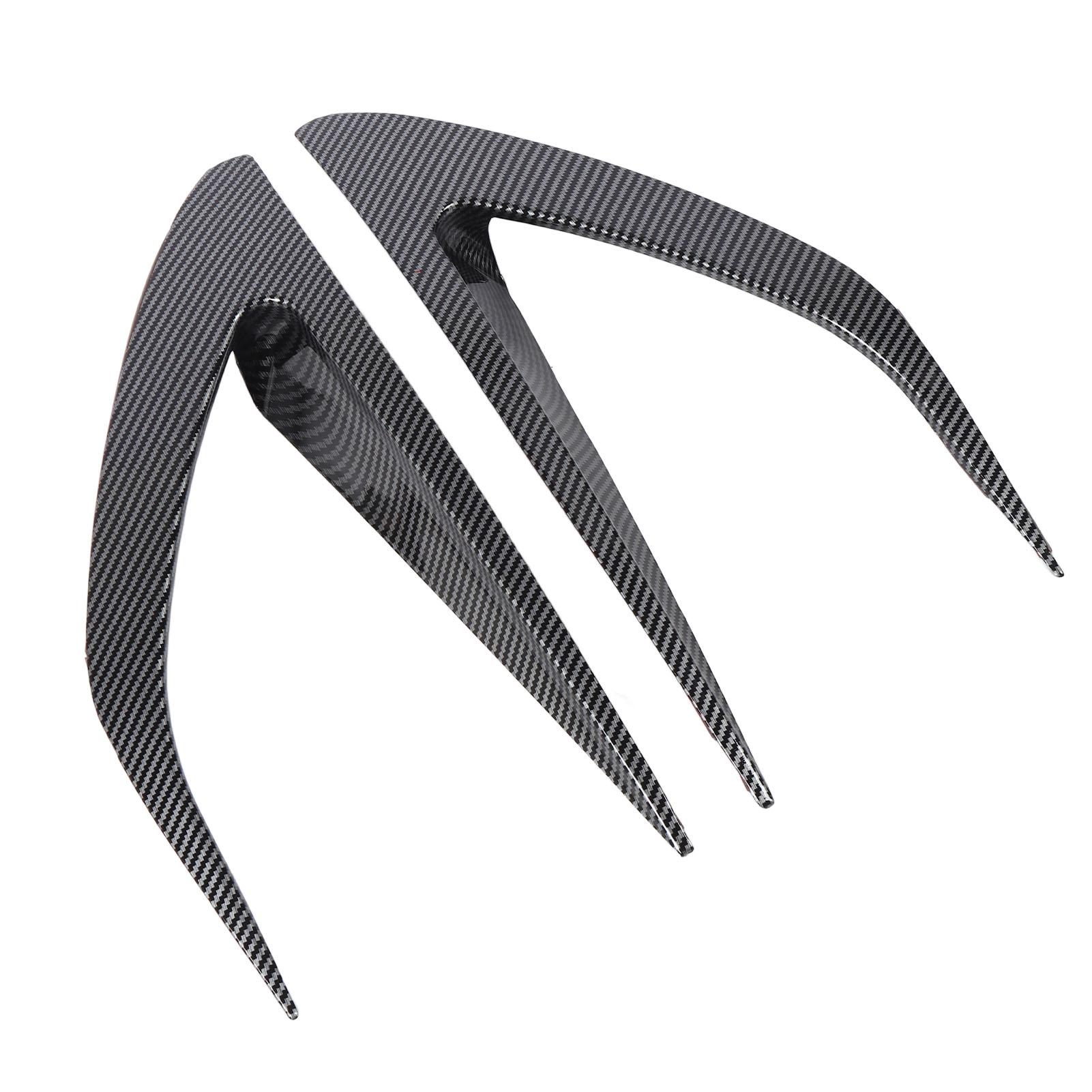 

1 Pair Auto Front Air Vent Splitter Enhanced Aerodynamics Improved Downforce Stylish Look Replacement for MX 5 Miata ND