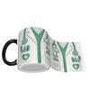 Personalized Medical Doctor Mugs DIY 3D Stethoscope & Heartbeat Pattern Ceramic Milk Tea Coffee Cup