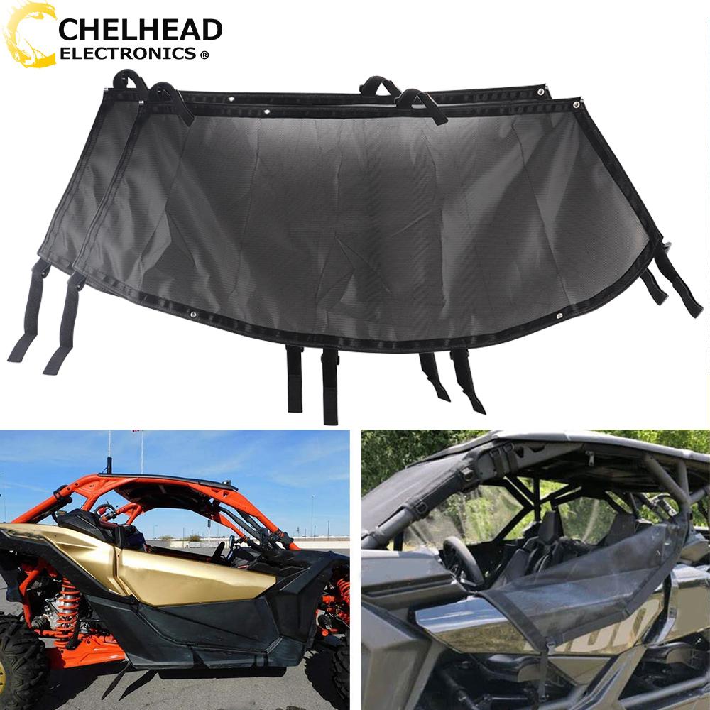 Reti Finestrini Porta per Can Am Maverick X3 & X3 Max 2017 2018 2019 2020 2021 2022 2023 2024 Accessori ATV UTV 2pz