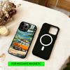 Travel Landscape Bus Phone Case For iPhone17,16,15,14,13,12,11 Plus,Pro Magnetic For Magsafe Wireless Charging