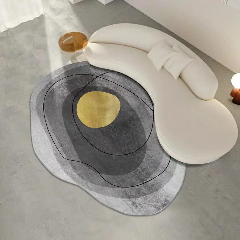 Rugs Living Room Rug Soft Fluffy Plush Carpet Home Decoration Irregular Floor Mats Shaggy Bedroom Bedside Mat Tapete Para Sala