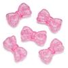 10pcs/lot 16mm Cracked Bowknot Acrylic Beads Transperant Loose Spacer Beads For Bracelet Charm DIY Jewelry Making  Findings