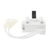 4pcs White Washing Machine Door Switch 3406109  Fit for Whirlpool / Kenmore, Precise Replaceable Door Switch