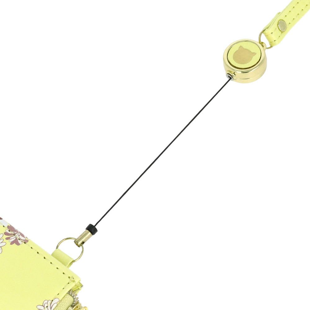 Marks Pass Case Paul & Jora Puppetry Chrysanthemum Lemon PAJ-PAC16-YE