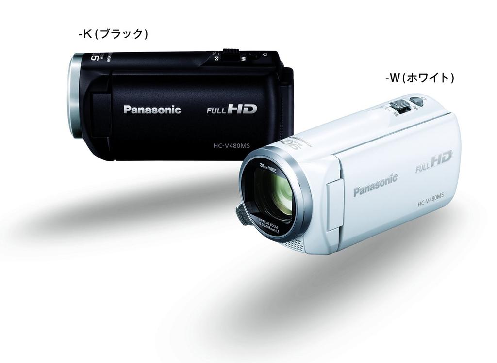 Panasonic HD Video Camera V480MS 32GB High Magnification 90x Zoom Black HC-V480MS-K