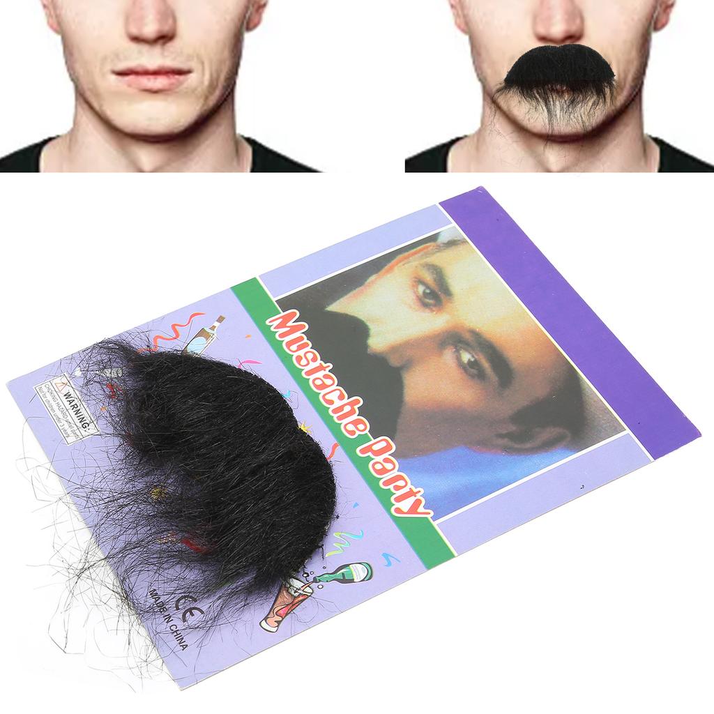 Fake Mustaches Novelty Cosplay Costume Beard Mustache Supplies for Halloween Parties