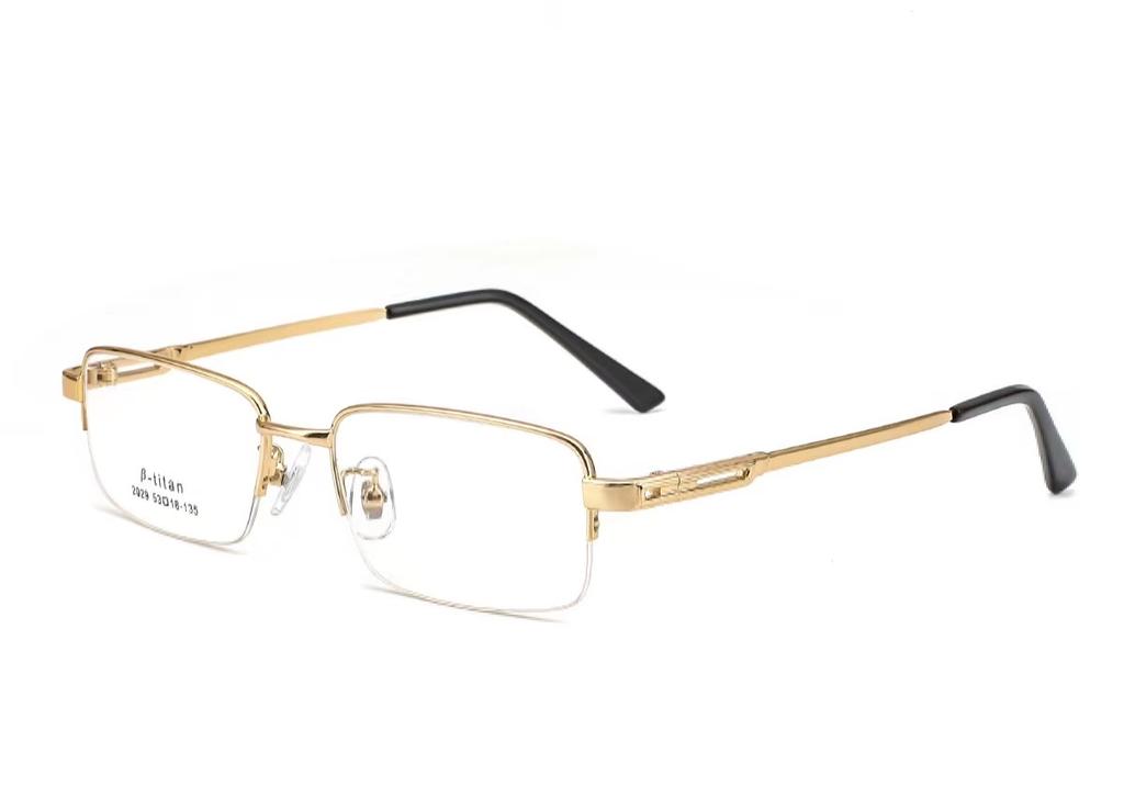 Halbmetallrahmen Kurzsichtigkeitsbrille Unisex Sehstärke Myopie 0 -0,5 -1 -1,5 -2 -2,5 -3-3,25-3,50-3,75-4,00-4,25-4,50 -4 -5 -6
