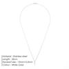 European & American Stylish Korean Stainless Steel Clavicle Necklace for Women - Luxury Titanium Steel Chain Jewelry