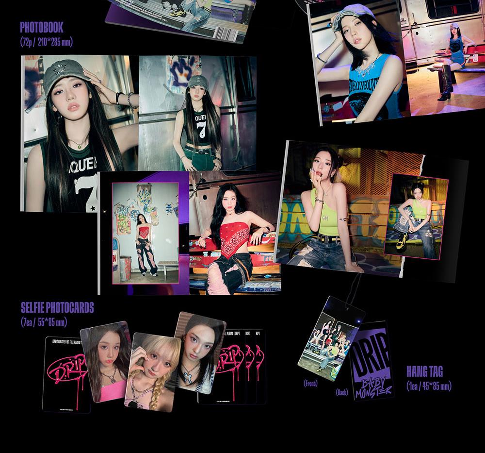 (ORDNER / ZIP-LOCK-VERSION) BABYMONSTER [DRIP] 1. Vollalbum