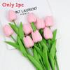 Pu Tulip Artificial Flowers For Wedding Decor Home Styling Photo Props