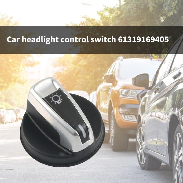 Accuracy Engineered Headlamp Switches 61319169405 Replacements Easy Install Headlamp Knob ABS Car Headlight Knob for Car