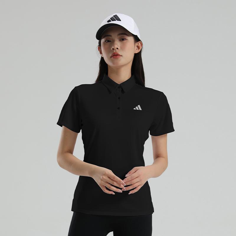 Adidas Sports Running Casual Short Sleeve Polo Shirt Women tops KS0431