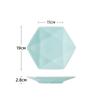 Creative Solid Color Ceramic Plates Chinese Style Restaurant Dessert Plate Seafood Sushi Dining Plate Unique Household Tableware