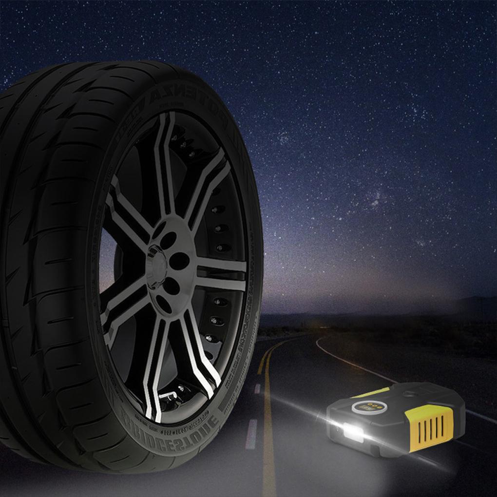 Portable CarTire Inflator Air Compressor Tire Pump Electric Car Air Pump