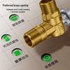Submarine Brass Angle Ball Valve