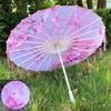 Parapluie en Papier Huilé Style Antique Chinois 82cm Parapluie Décoratif Multicolore pour Enfants Parapluie pour Costumes Photographie