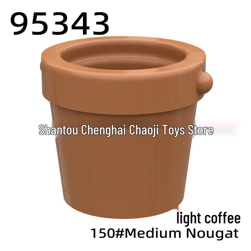Handheld 1x1 Building Block Bucket Compatible with Domestic Science & Education Sets 95343