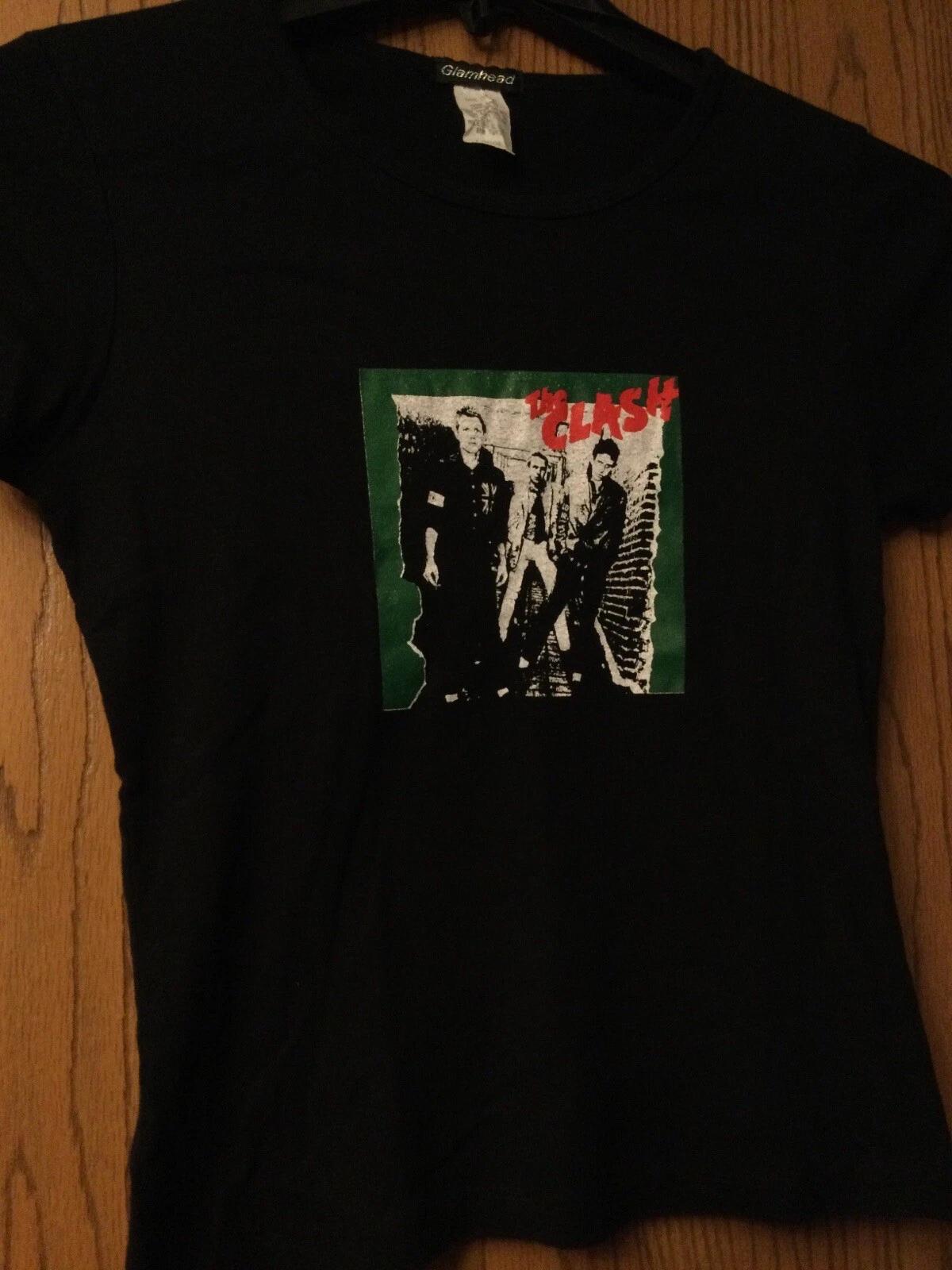 

The Clash - Black Shirt - Ladies- Junior - L - Glamhead 3XL