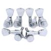 1Set Guitar Tuning Peg Jin Ho Jn04 Gold Lock Peg Keystone Type 3R3L Locking Tuners For Lp Guitar