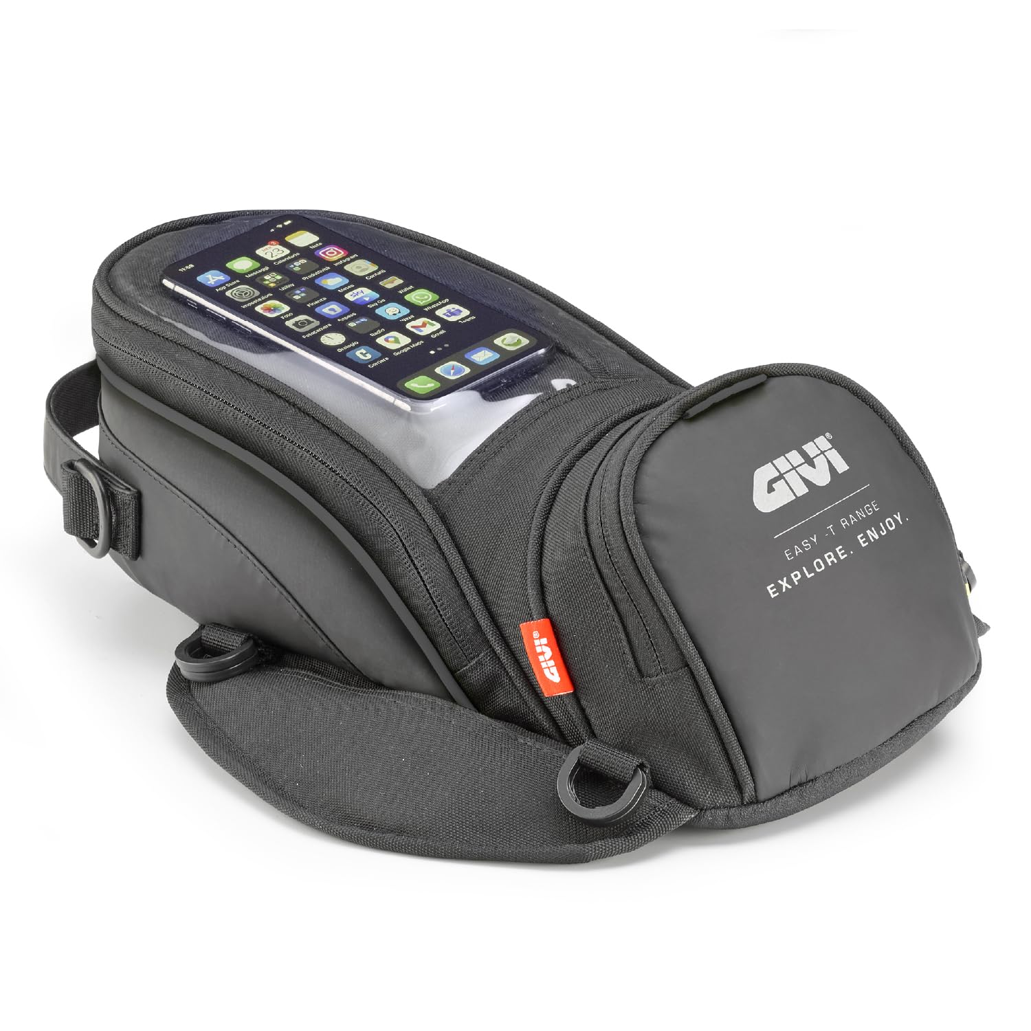 

GIVI Motorcycle Tank Bag 6L Fixed EA138B 48123 Magnet/Belt чёрный