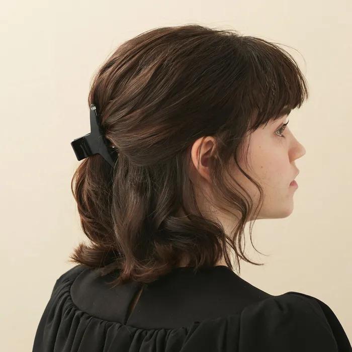[Alexandre de Paris] Clichy Hair Clip Black 8.5