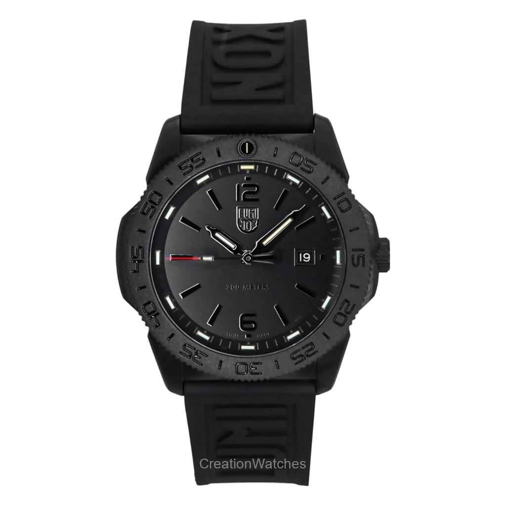 Luminox Pacific Diver Gummireim Svart Skive Kvarts XS.3121.BO.1 200M Herreklokke