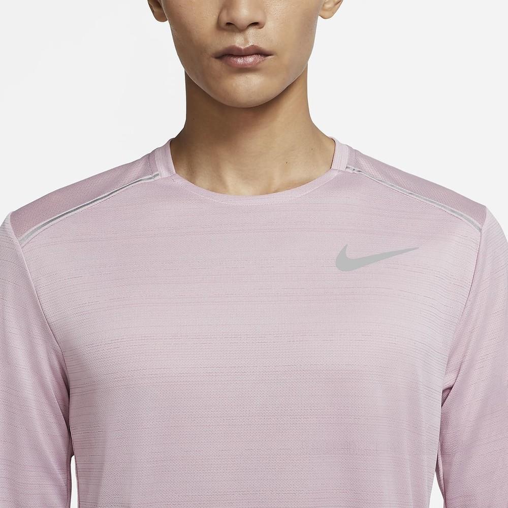 Nike Dri-Fit Miler Round Neck Pullover Simple Long Sleeve Running T-Shirt Men tops CU0319-516