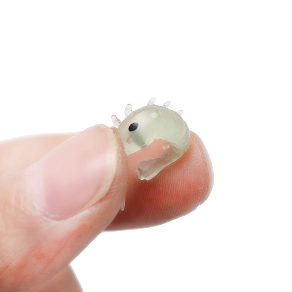 Biomimetic Creative Hook Worm Silicone Luminous Shrimp Fishing Lures Shrimp Fake Bait Sea Fishing