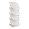 Stackable Shoe Organizers For Closet Or Hallway Foldable Structure Convenient To Carry And Store Maximizes Your Space