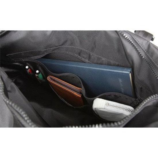 [Assob] CORDURA DOBBY 305D 2WAY BAG Shoulder Tote 061415 BLACK10