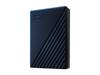Disque dur externe western digital wd my passport for mac wdbk6c0060bbl 6 to bleu nuit