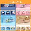 Oxford Fabric Multi Function Pencil Bag With Double Layer Design For Students And Teens