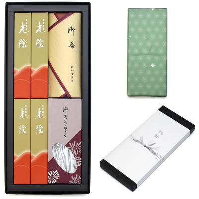 Beileids-Räuchergeschenke für Trauergäste Sandelholz-Kerzen mit Innerem Made in Low für buddhistische Gedenkfeiern und Gedenkfeiern zum ersten Jahrestag [Kouin] (2