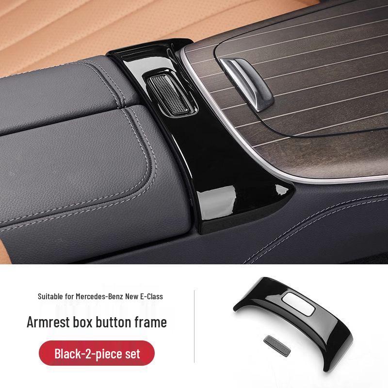 Mercedes-Benz Clasa E/C GLC Cutie Cotieră Buton Cadru Decorativ - Accesoriu Modificare Interioară.
