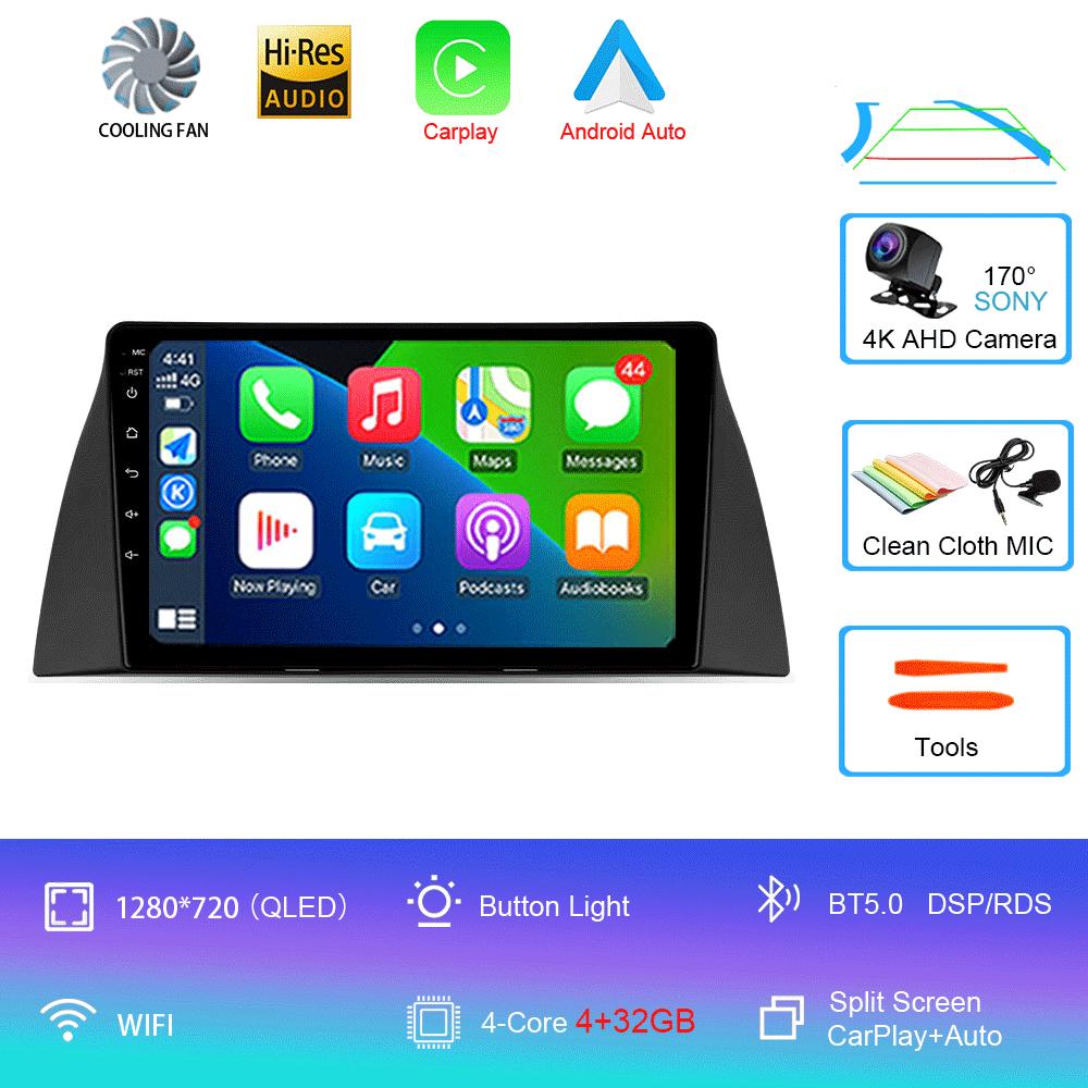 

Автомобильное радио Android 14 Wireless Carplay Auto для Chery Tiggo T11 2005-2020 Мультимедийный видеоплеер Навигация GPS WIFI 4G стерео