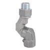 360 Degree Fuel Hose Connector 1in NPT Swivel Rotating Universal Joint Fuel System Fittings