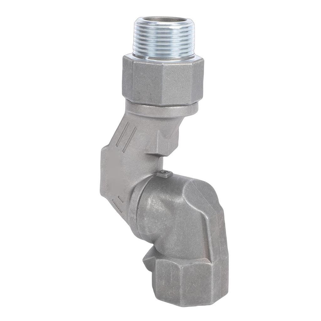 360 Degree Fuel Hose Connector 1in NPT Swivel Rotating Universal Joint Fuel System Fittings