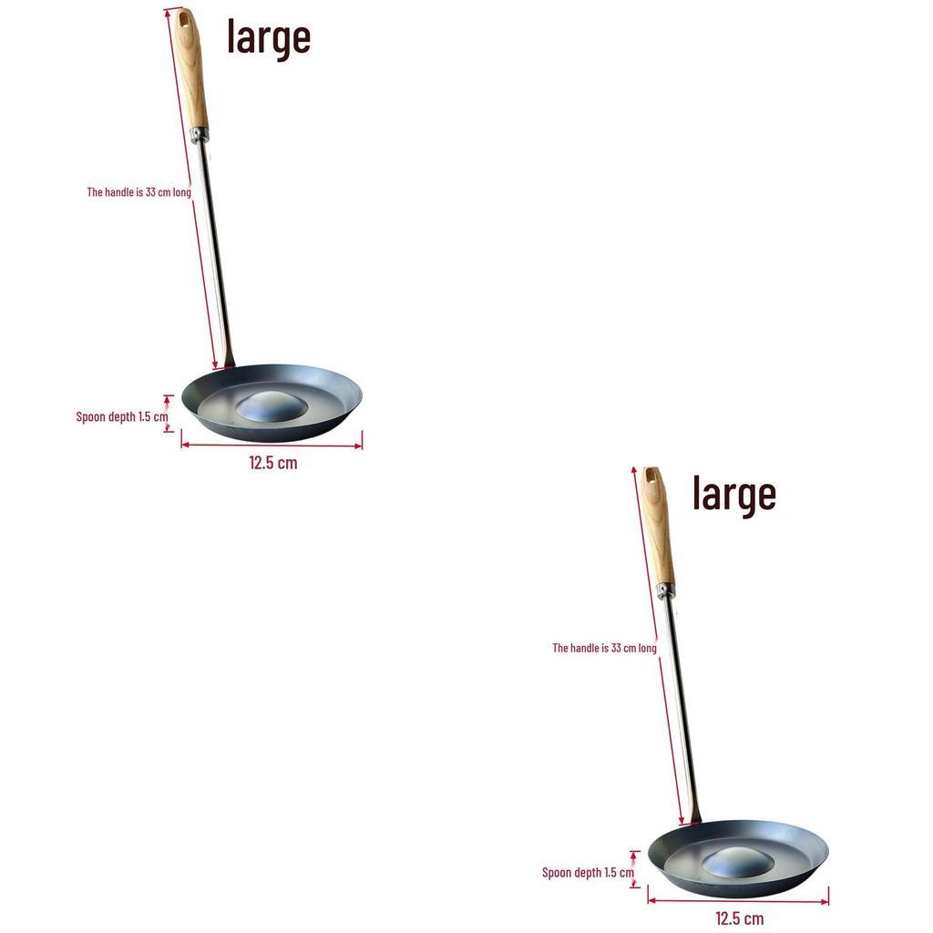 Commercial-Grade Large Fried Noodle Nest Ladle Mold